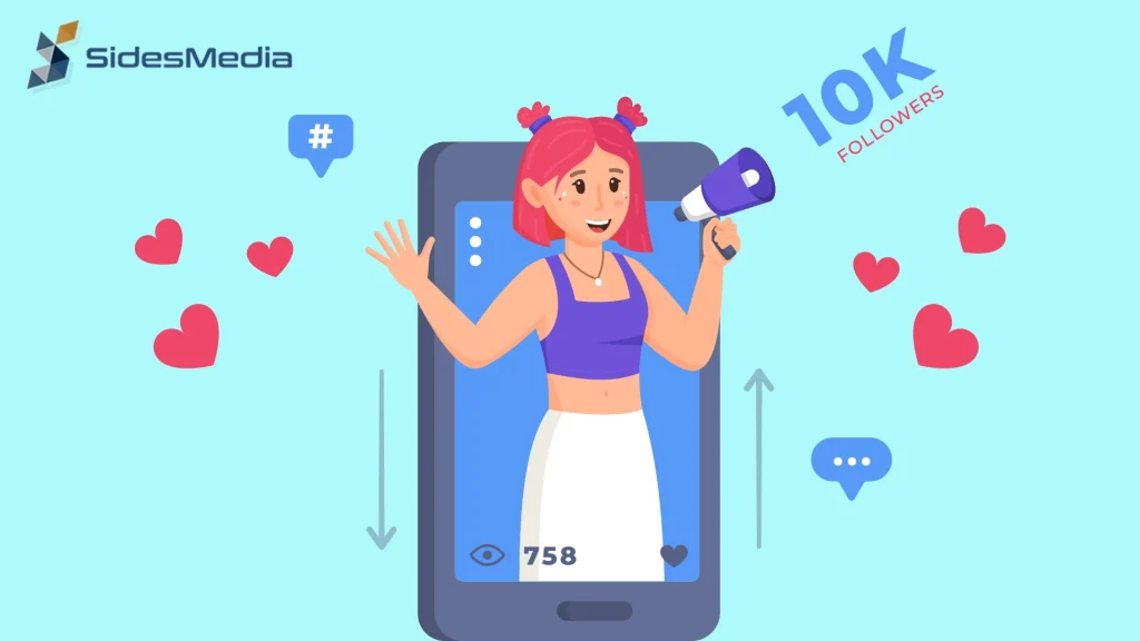 SidesMedia to Get 10k TikTok Followers